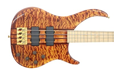 Lot 16 - PEAVEY CIRRUS 4 MFB QUILT TOP BASS GUITAR