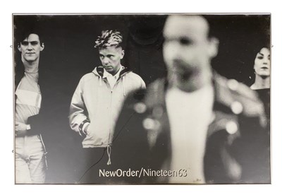 Lot 152 - NEW ORDER ANTON CORBIJN 1963 BARROWLANDS POSTER