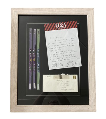 Lot 153 - NEW ORDER LETTER FROM U2