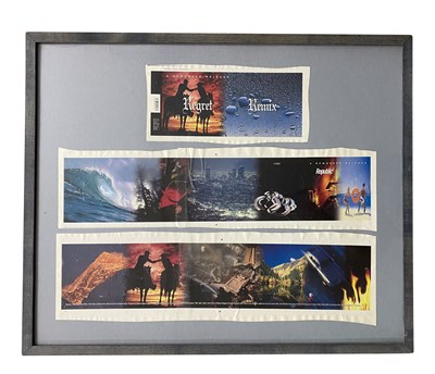Lot 155 - NEW ORDER PRODUCTION TEST SLEEVE FOR REPUBLIC