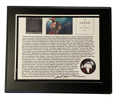 Lot 163 - JOURNALISTS OF AMERICA AWARD