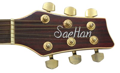Lot 19 - SAEHAN SSC-75TRD SEMI-ACOUSTIC GUITAR