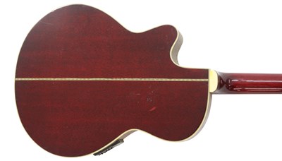 Lot 19 - SAEHAN SSC-75TRD SEMI-ACOUSTIC GUITAR