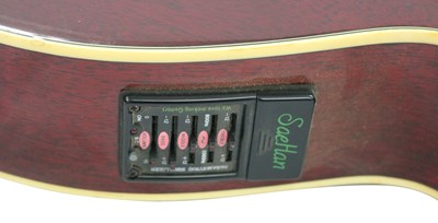 Lot 19 - SAEHAN SSC-75TRD SEMI-ACOUSTIC GUITAR