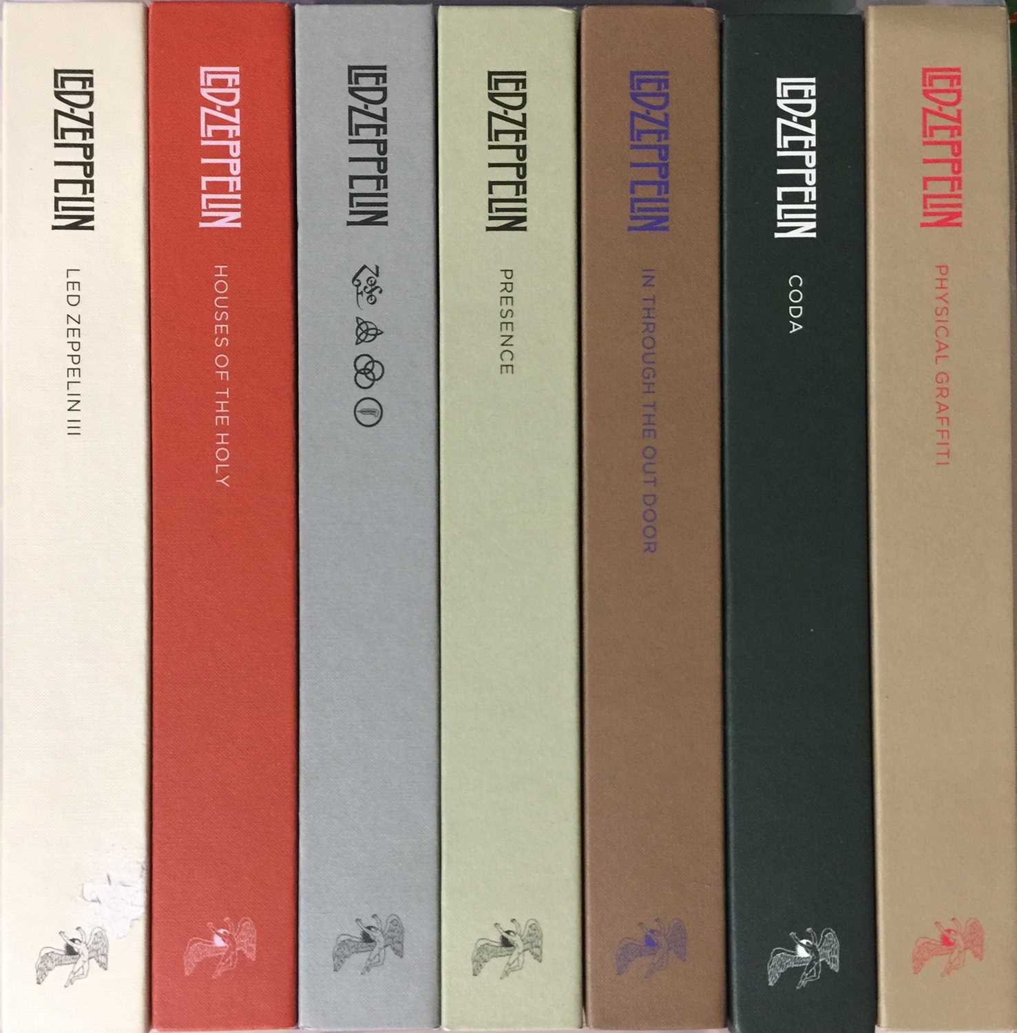 Lot 87 - LED ZEPPELIN - SUPER DELUXE ALBUM LP/ CD BOX