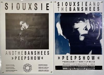 Lot 252 - FIVE SIOUXSIE AND THE BANSHEES POSTERS