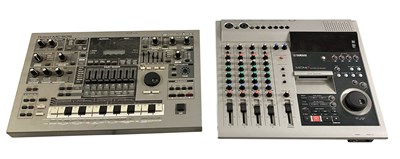 Lot 197 - YAMAHA MD45 MULTITRACK MD RECORDER & ROLAND MC-505 GROOVEBOX