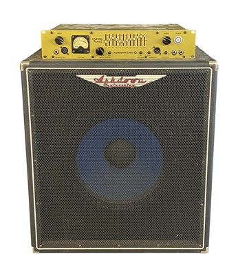 Lot 198 - ASHDOWN D600 ‘SALFORD RULES’ BASS GUITAR PRE-AMP & ASHDOWN 300W CAB SPEAKER
