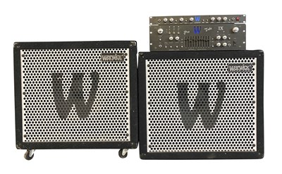 Lot 199 - WARWICK AMPS & SPEAKERS SETUP
