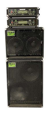 Lot 203 - TRACE ELLIOT AMPS & SPEAKERS SETUP
