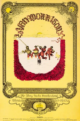 Lot 46 - WEST COAST PSYCHEDELIA - BG-251- VAN MORRISON/CAPTAIN BEEFHEART- NORMAN ORR DESIGN.