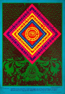 Lot 62 - FD-55 - CHARLATANS - AVALON BALLROOM - VICTOR MOSCOSO DESIGN.