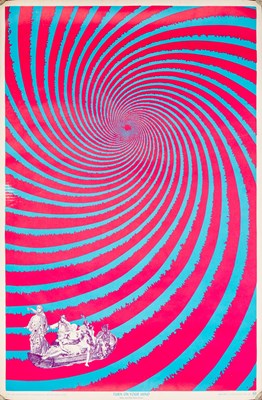 Lot 100 - WEST COAST PYSCHEDELIA - WILFRIED SATTY - TURN ON YOUR MIND.