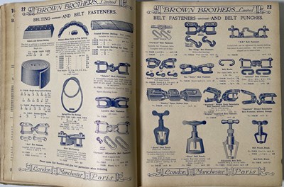 Lot 41 - AUTOMOBILIA INTEREST - 1913 BROWN BROTHERS CATALOGUE