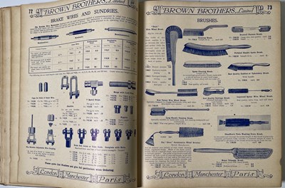 Lot 41 - AUTOMOBILIA INTEREST - 1913 BROWN BROTHERS CATALOGUE