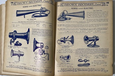 Lot 41 - AUTOMOBILIA INTEREST - 1913 BROWN BROTHERS CATALOGUE