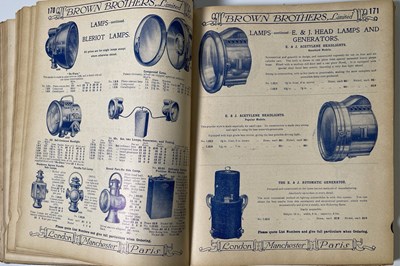 Lot 41 - AUTOMOBILIA INTEREST - 1913 BROWN BROTHERS CATALOGUE