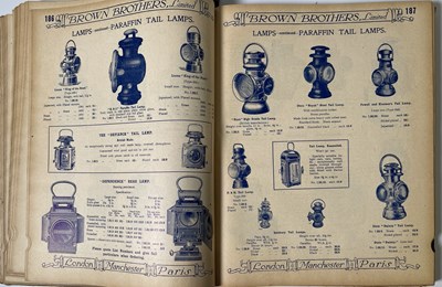 Lot 41 - AUTOMOBILIA INTEREST - 1913 BROWN BROTHERS CATALOGUE