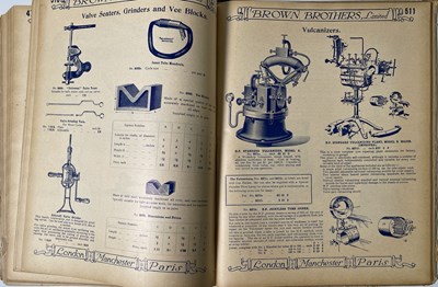 Lot 41 - AUTOMOBILIA INTEREST - 1913 BROWN BROTHERS CATALOGUE