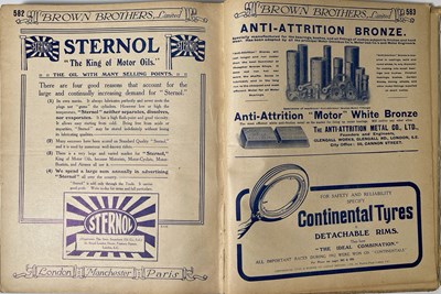 Lot 41 - AUTOMOBILIA INTEREST - 1913 BROWN BROTHERS CATALOGUE