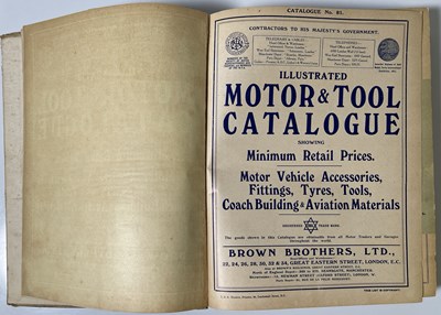 Lot 41 - AUTOMOBILIA INTEREST - 1913 BROWN BROTHERS CATALOGUE