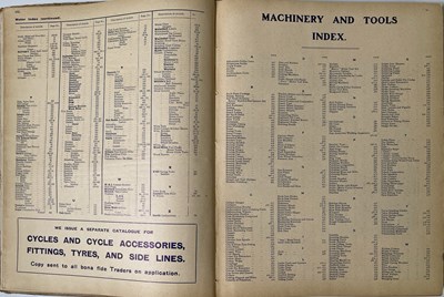 Lot 41 - AUTOMOBILIA INTEREST - 1913 BROWN BROTHERS CATALOGUE