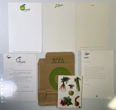 Lot 152 - THE BEATLES / APPLE - C 1970S STATIONERY / STICKERS.