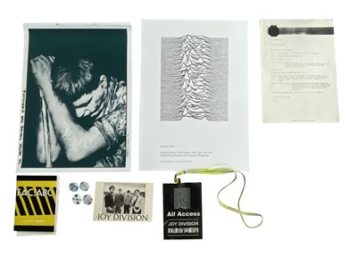 Lot 263 - JOY DIVISION MEMORABILIA