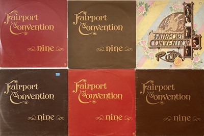 Lot 12 - FAIRPORT CONVENTION - ROSIE/ NINE STUDIO LPs (PRESSINGS PACK)