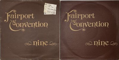 Lot 12 - FAIRPORT CONVENTION - ROSIE/ NINE STUDIO LPs (PRESSINGS PACK)