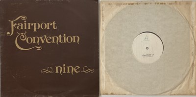 Lot 12 - FAIRPORT CONVENTION - ROSIE/ NINE STUDIO LPs (PRESSINGS PACK)