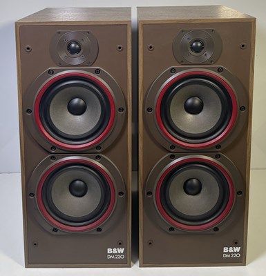 Lot 35 - B&W DM220 SPEAKERS - PAIR.