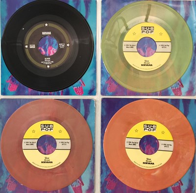 Lot 45 - NIRVANA - SLIVER/ DIVE 7" (VARIANTS PACK)