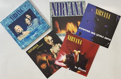 Lot 35 - NIRVANA - NEVERMIND LP PACK (INC THE SINGLES 10" BOX SET)