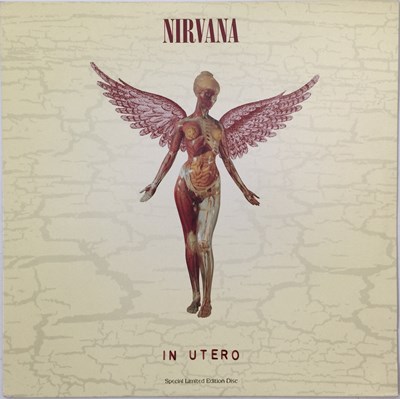 Lot 41 - NIRVANA - IN UTERO LP (US CLEAR VINYL - GEFFEN DGC-24607)