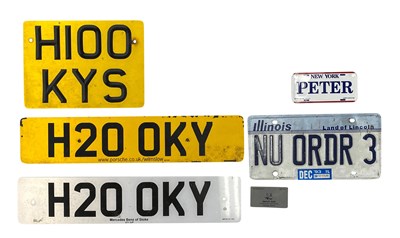 Lot 299 - HOOKY'S LICENSE PLATES x 5