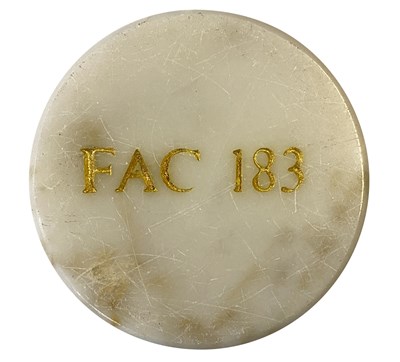 Lot 307 - NEW ORDER FAC183 TRUE FAITH MARBLE PAPERWEIGHT & NEW ORDER PUZZLE