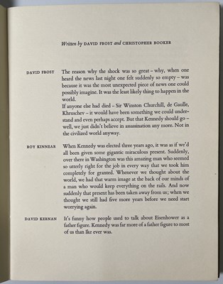 Lot 17 - JOHN F. KENNEDY - THAT WAS THE WEEK THAT WAS COMMEMORATIVE BOOK.