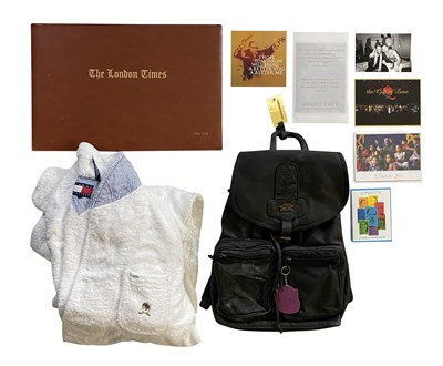 Lot 324 - QUINCY JONES OF QWEST RECORDS GIFTS AND CORRESPONDENCE