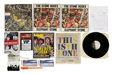 Lot 331 - STONE ROSES RELATED MEMORABILIA