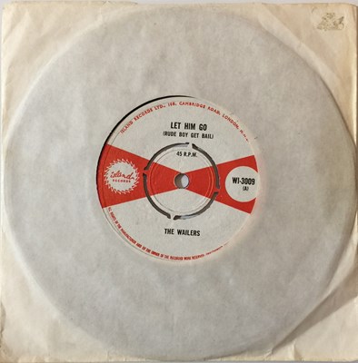 Lot 209 - THE WAILERS - LET HIM GO (RUDE BOY GET BAIL)/ SINNER MAN UK 7'' (WI-3009)