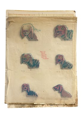 Lot 332 - FACTORY RECORDS 1988 CHRISTMAS CARD (FAC235) & ORIGINAL ARTWORK