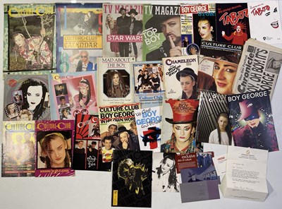 Lot 67 - BOY GEORGE / CULTURE CLUB ITEMS.