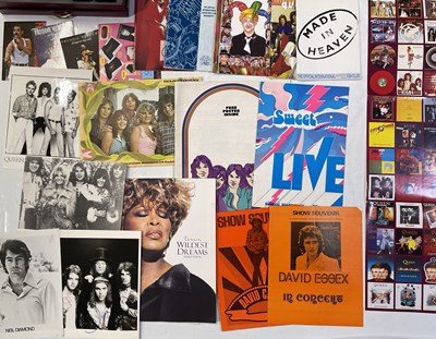 Lot 459 - QUEEN - BOX OF TRICKS AND OTHER FAN CLUB MEMORABILIA.