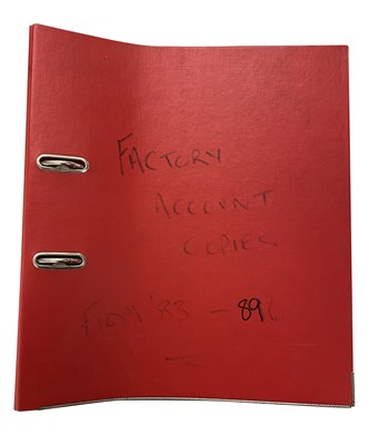 Lot 359 - FACTORY RECORDS, TONY WILSON & MANCHESTER