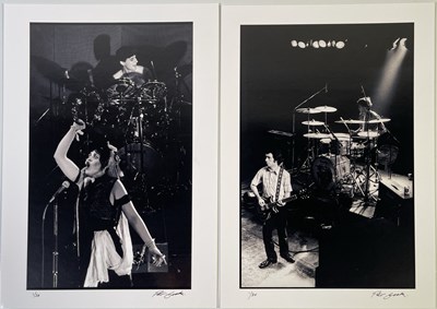 Lot 2360373 - PETER COOK - SIGNED LIMITED EDITION PHOTOGRAPHS - BUZZCOCKS / LENE LOVICH.