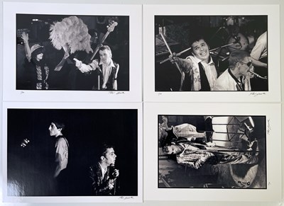 Lot 120 - PETER COOK - SIGNED LIMITED EDITION PHOTOGRAPHS - IAN DURY.