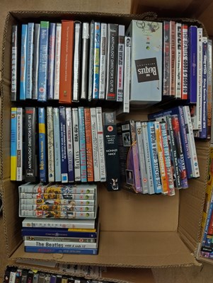 Lot 79 - LARGE MUSIC DVD COLLECTION.