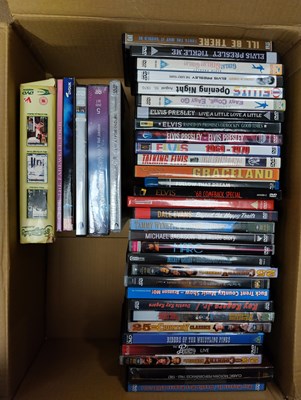 Lot 79 - LARGE MUSIC DVD COLLECTION.