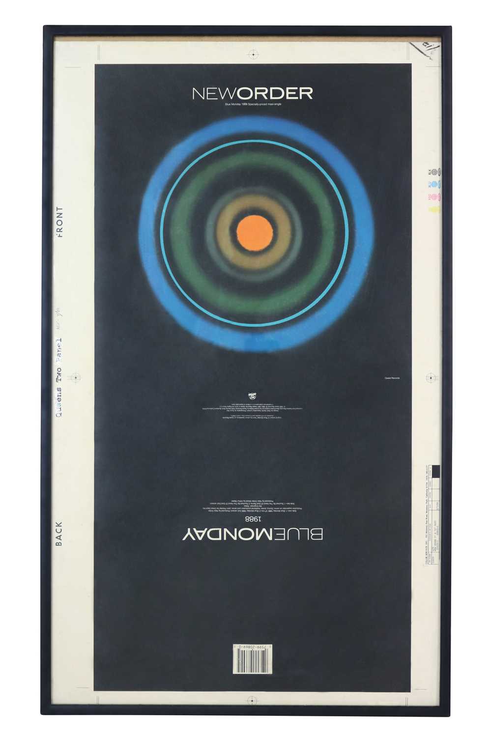 Lot 47 - NEW ORDER BLUE MONDAY 12" PROOF SLEEVE
